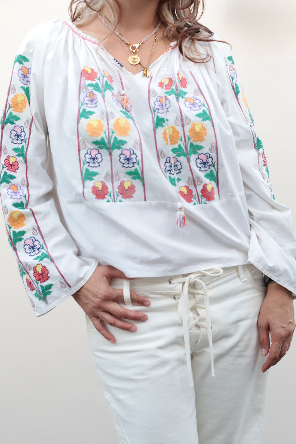 Antique Romanian Blouse