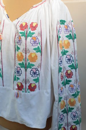 Antique Romanian Blouse
