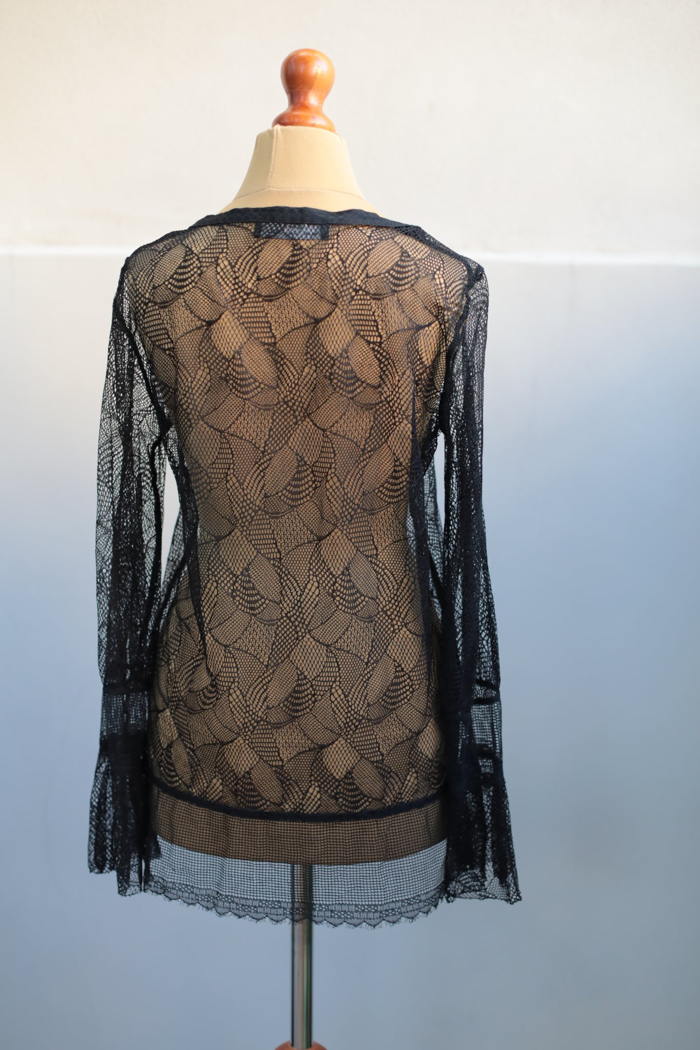 Kristina Ti Black Lace Top