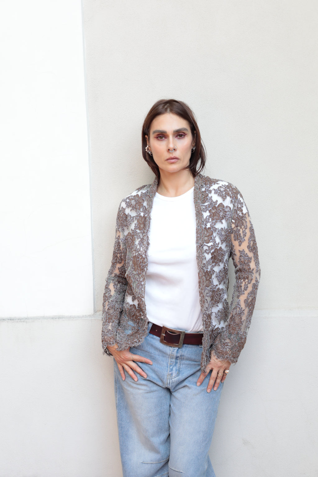 P.A.R.O.S.H. Lace Cardigan