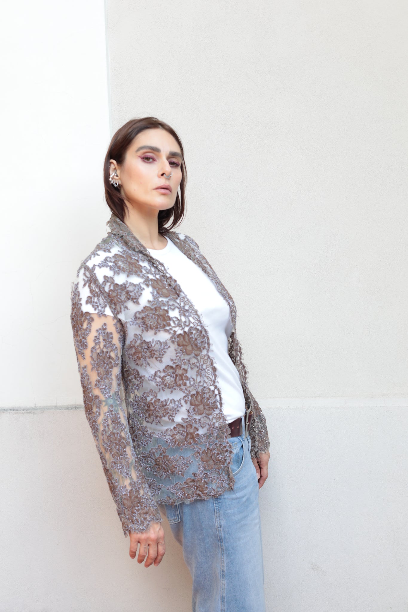 P.A.R.O.S.H. Lace Cardigan