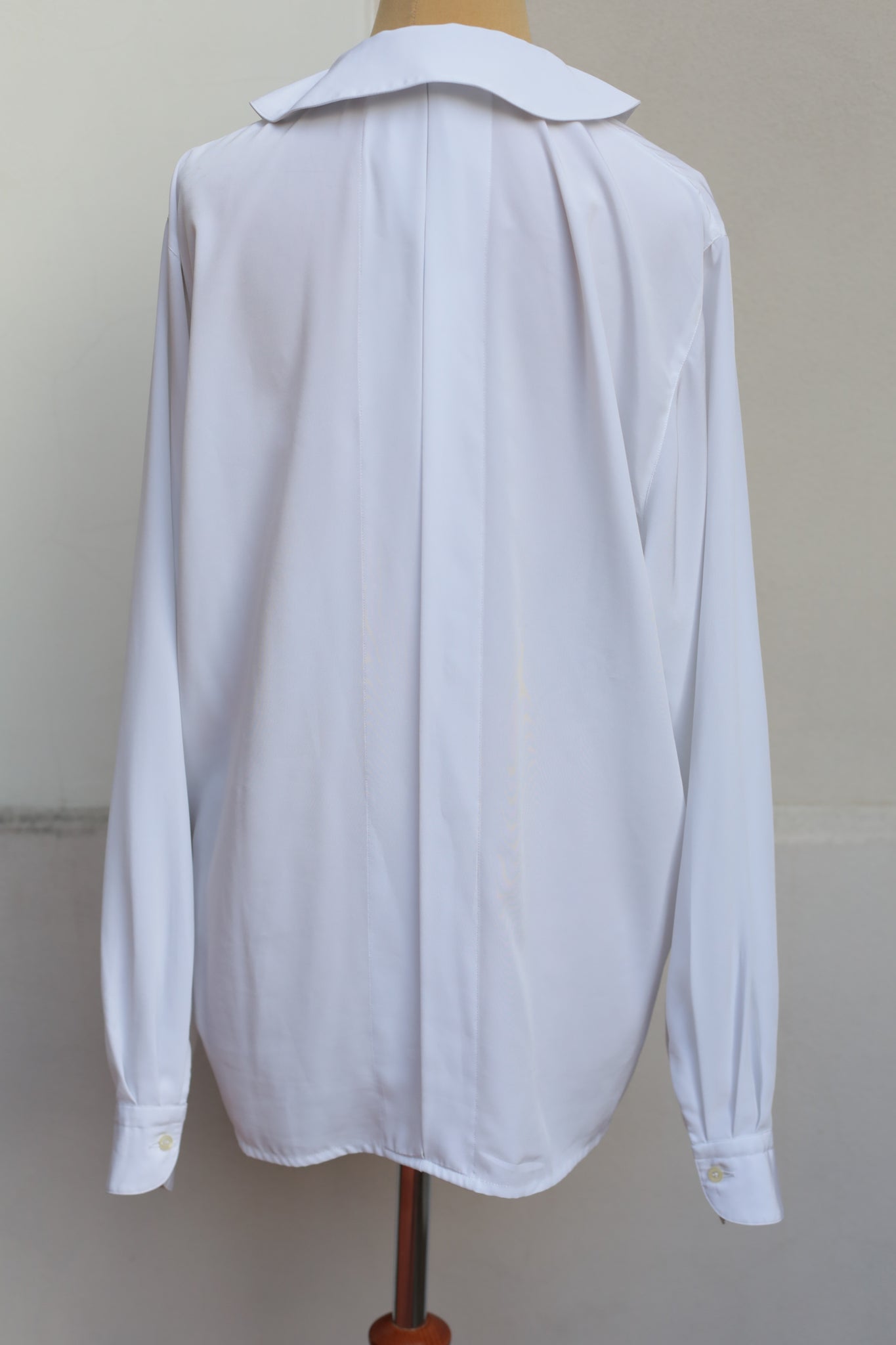 Vintage White Silk Shirt