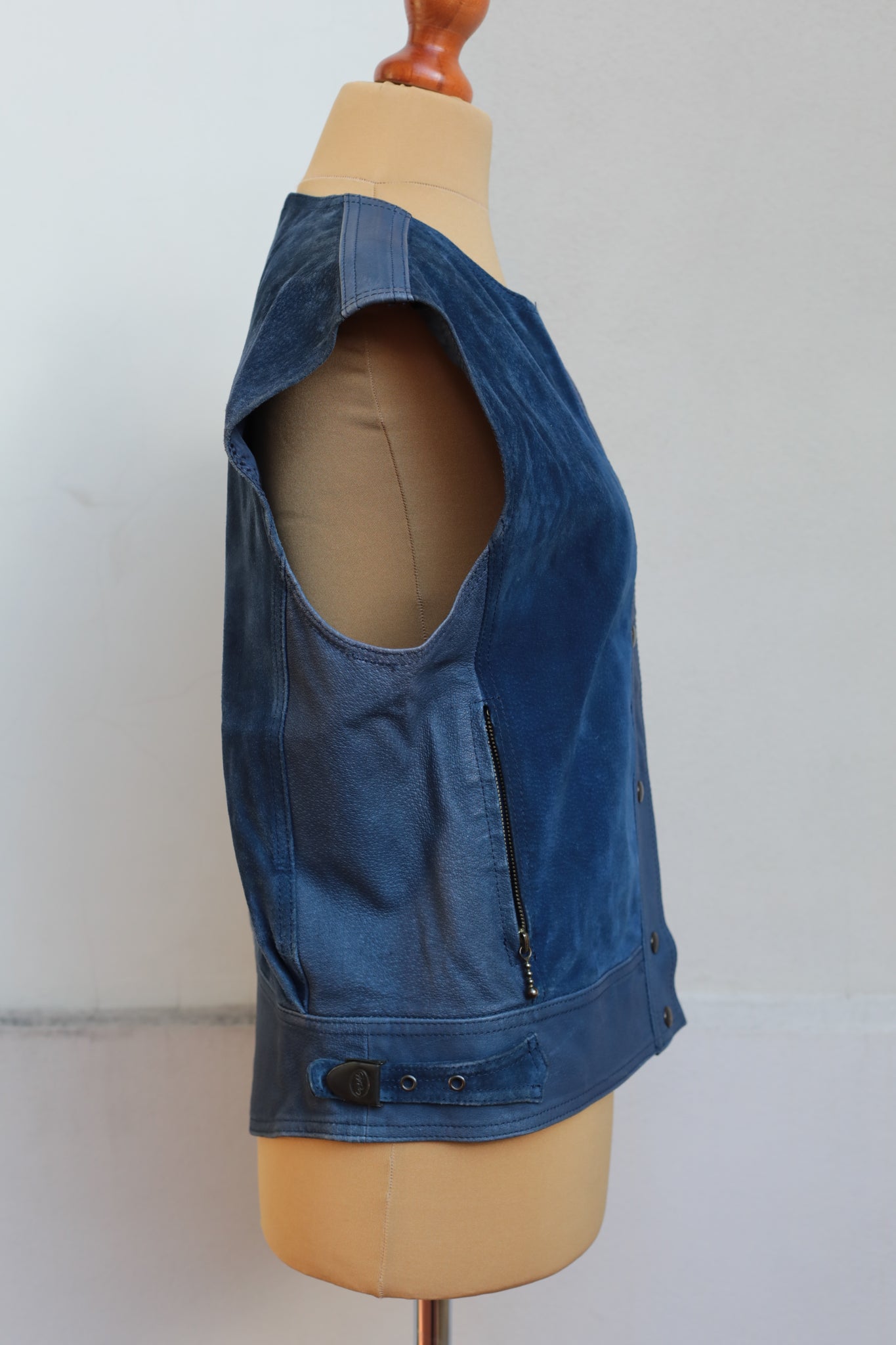 Vintage 70s Leather Vest