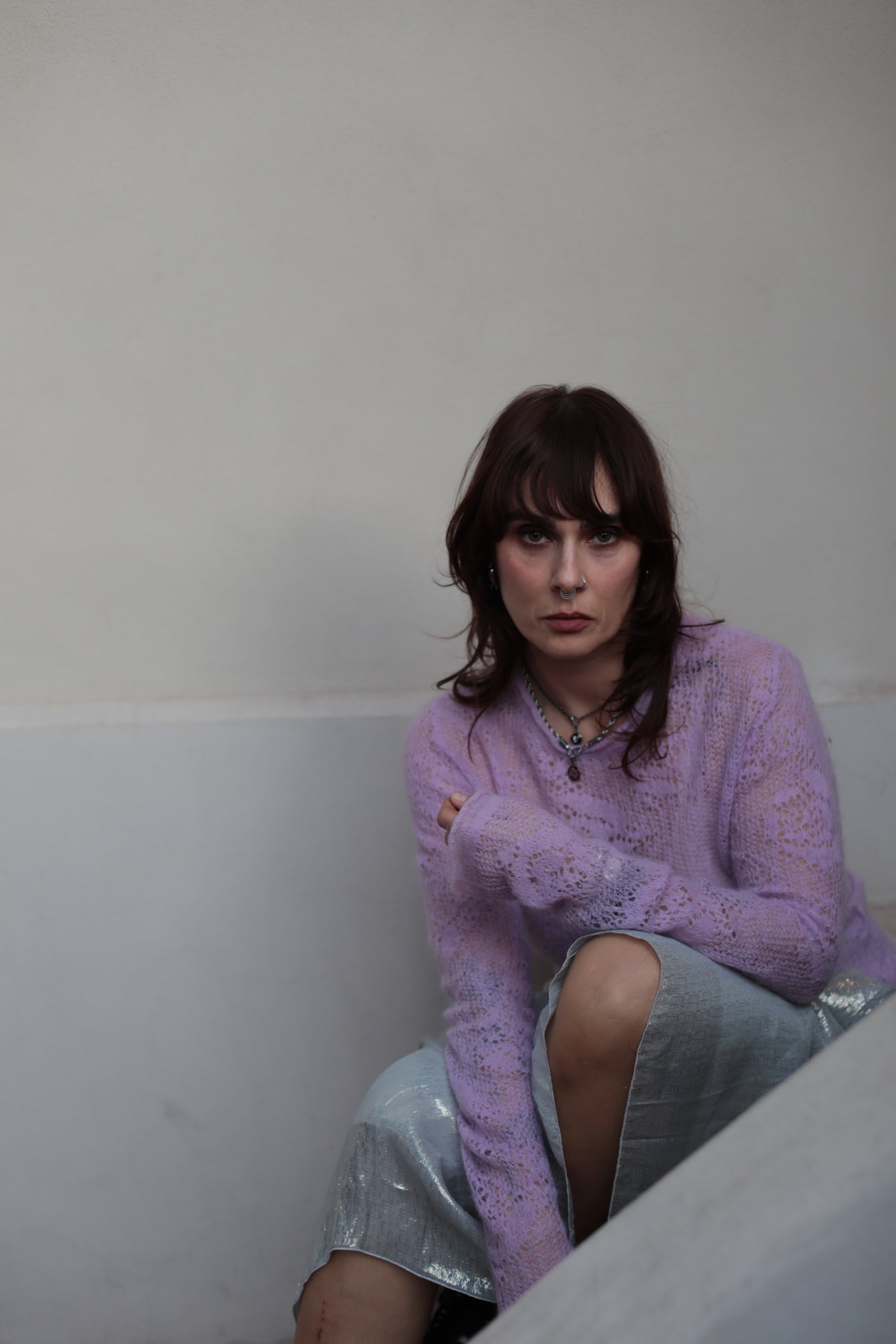 Marco Rambaldi Rose is a Rose Mohair Sweater