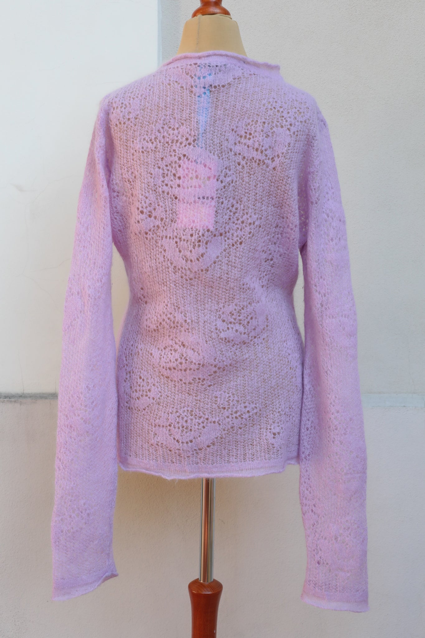 Marco Rambaldi Rose is a Rose Mohair Sweater