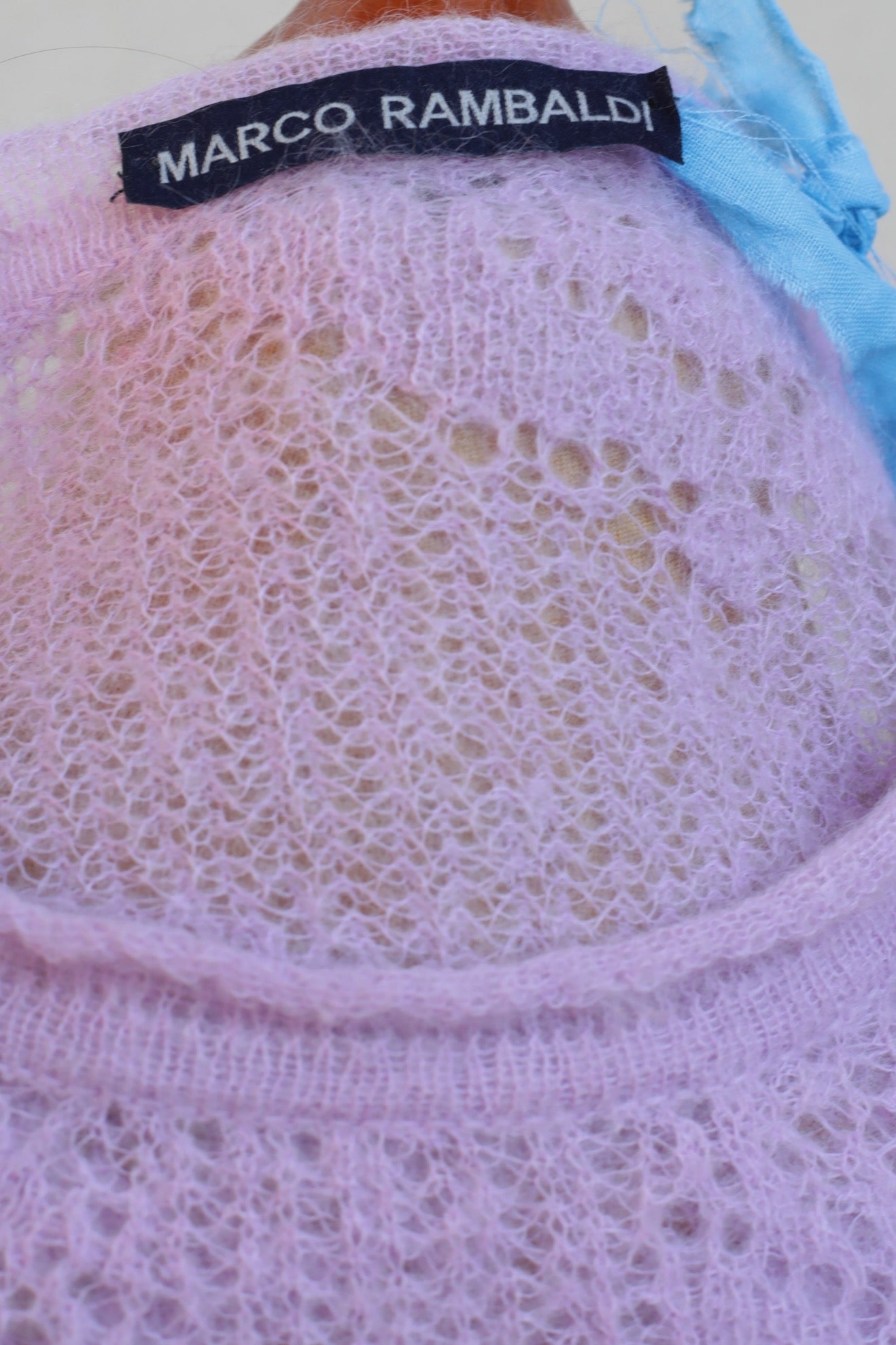 Marco Rambaldi Rose is a Rose Mohair Sweater