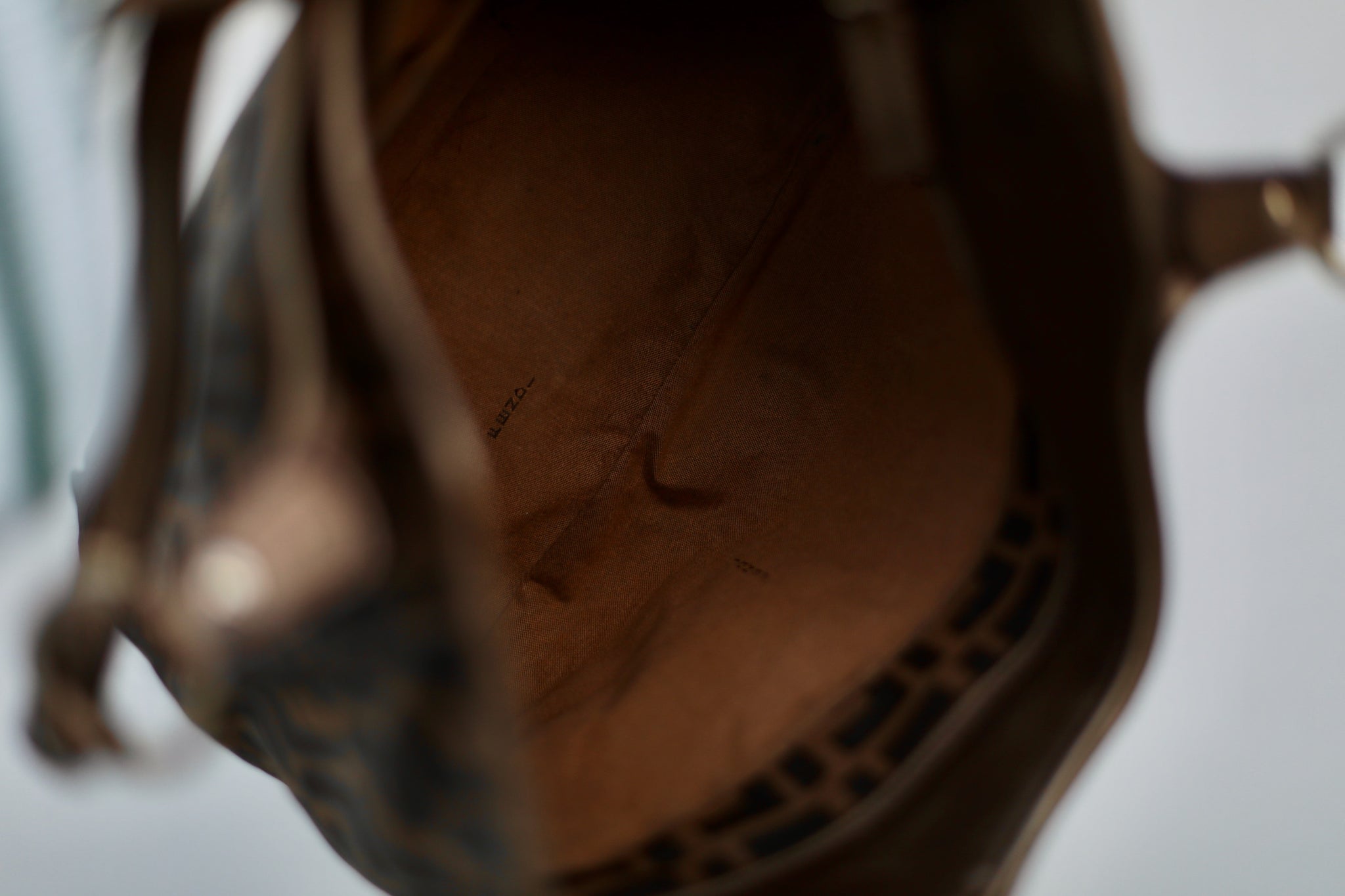 Fendi Chef Zucca Shoulder Bag