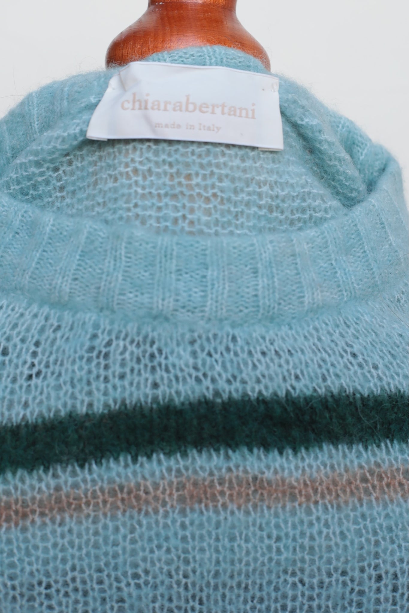 Chiara Bertani Alpaca Striped Sweater