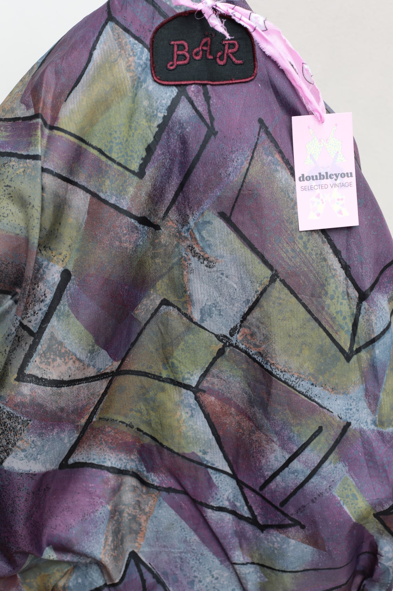 Vintage Burgundy Leather Bomber