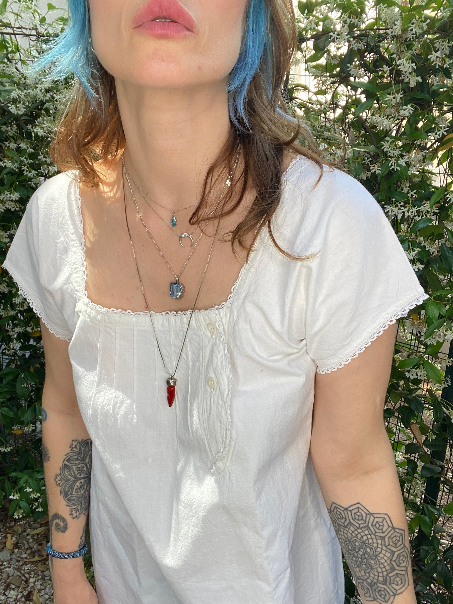 Vintage Cotton Canvas Nightie