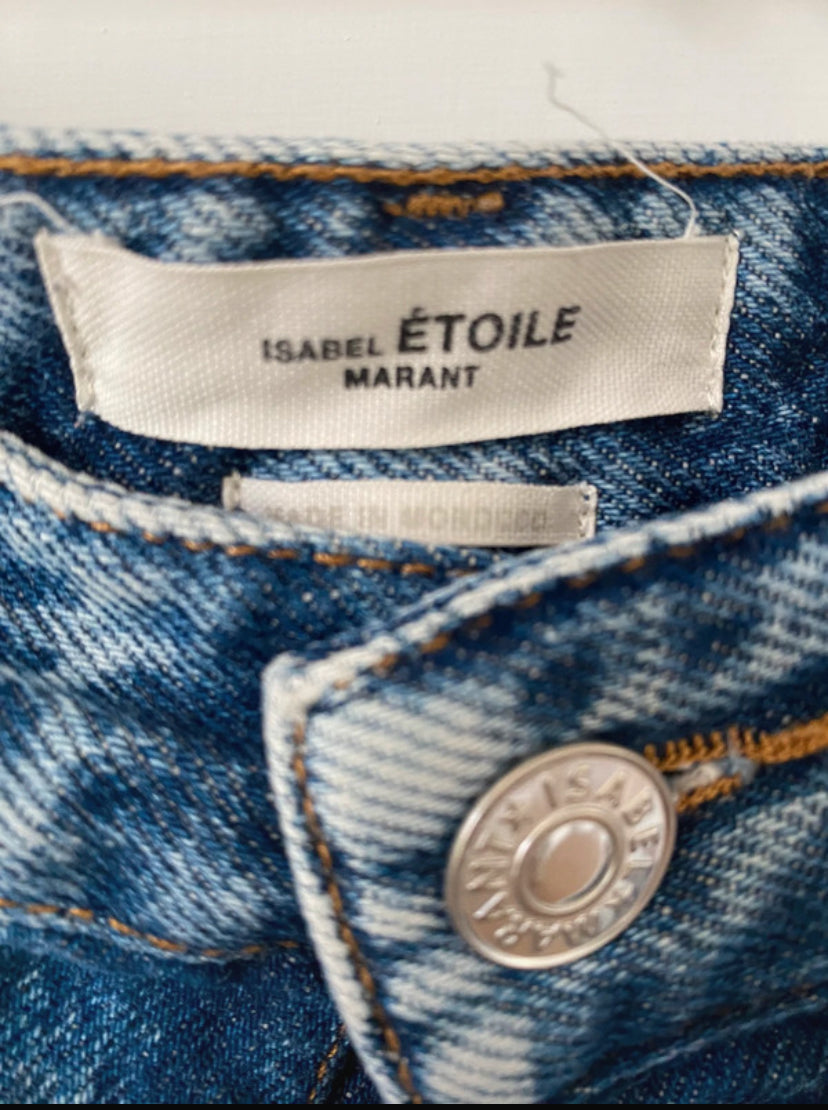 Isabel Marant Lesia Denim Shorts