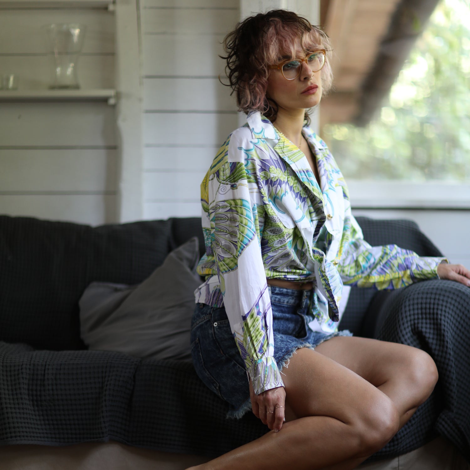 Isabel Marant Lesia Denim Shorts