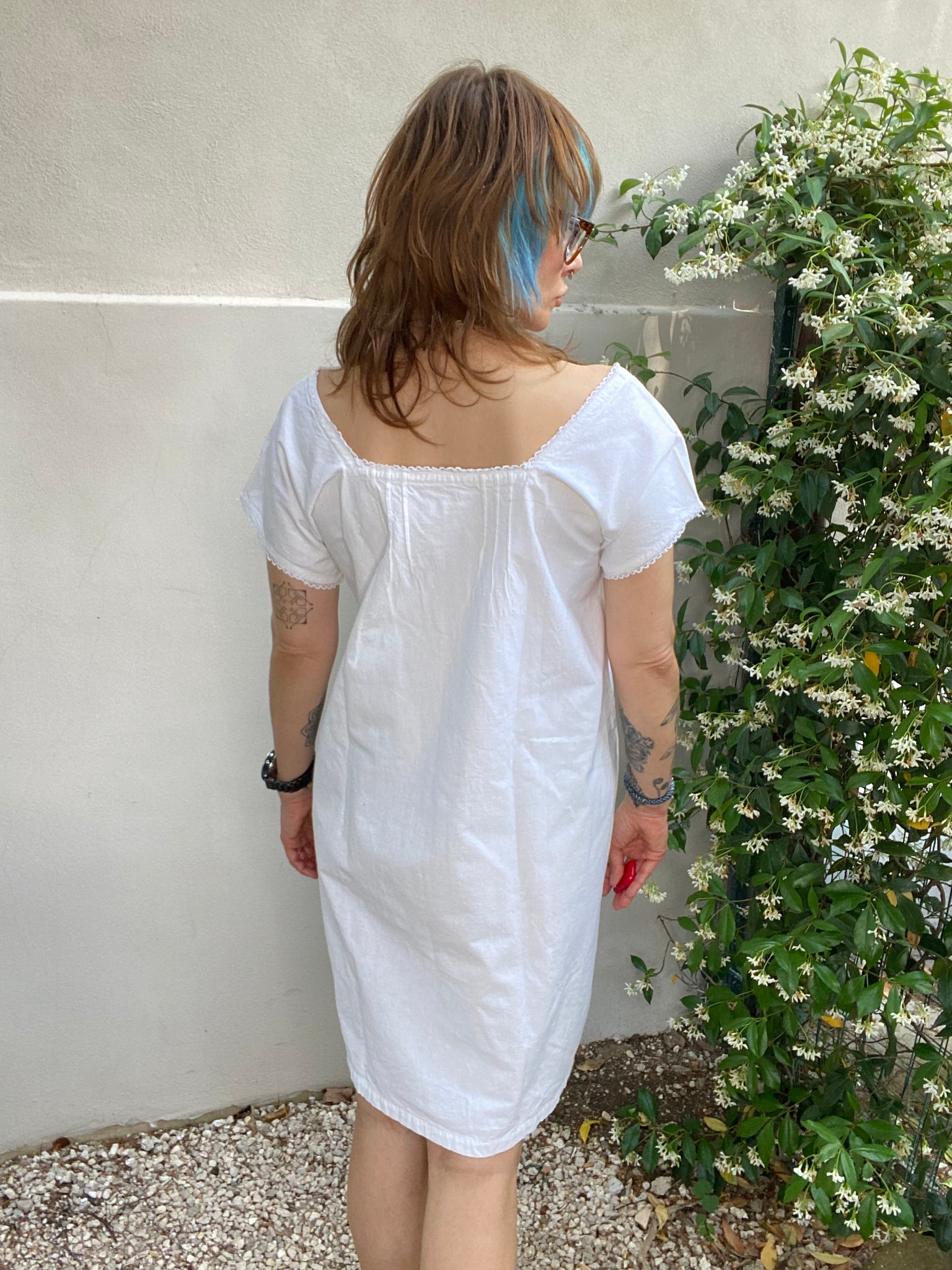 Vintage Cotton Canvas Nightie