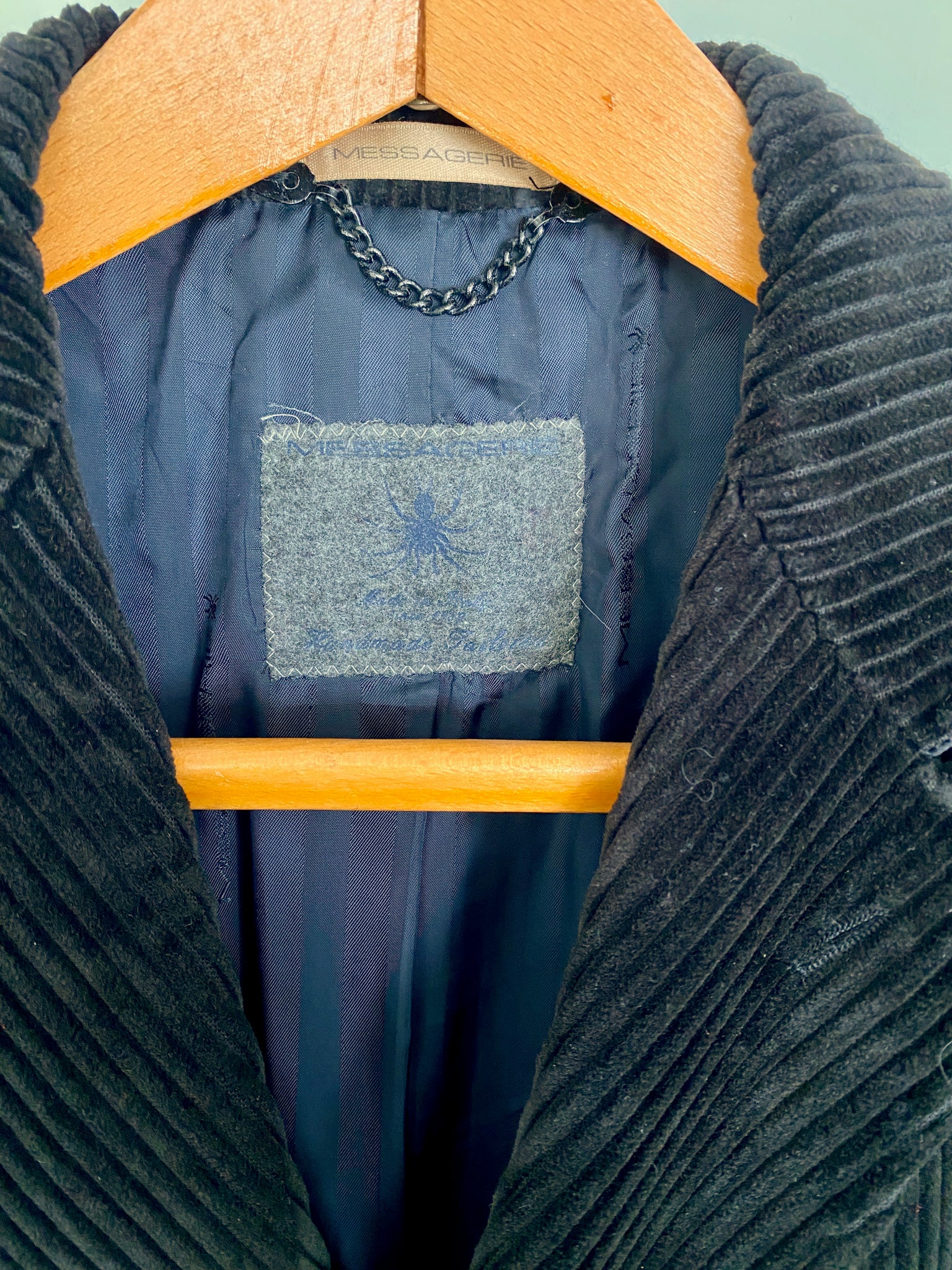 Corduroy Double Breasted Coat