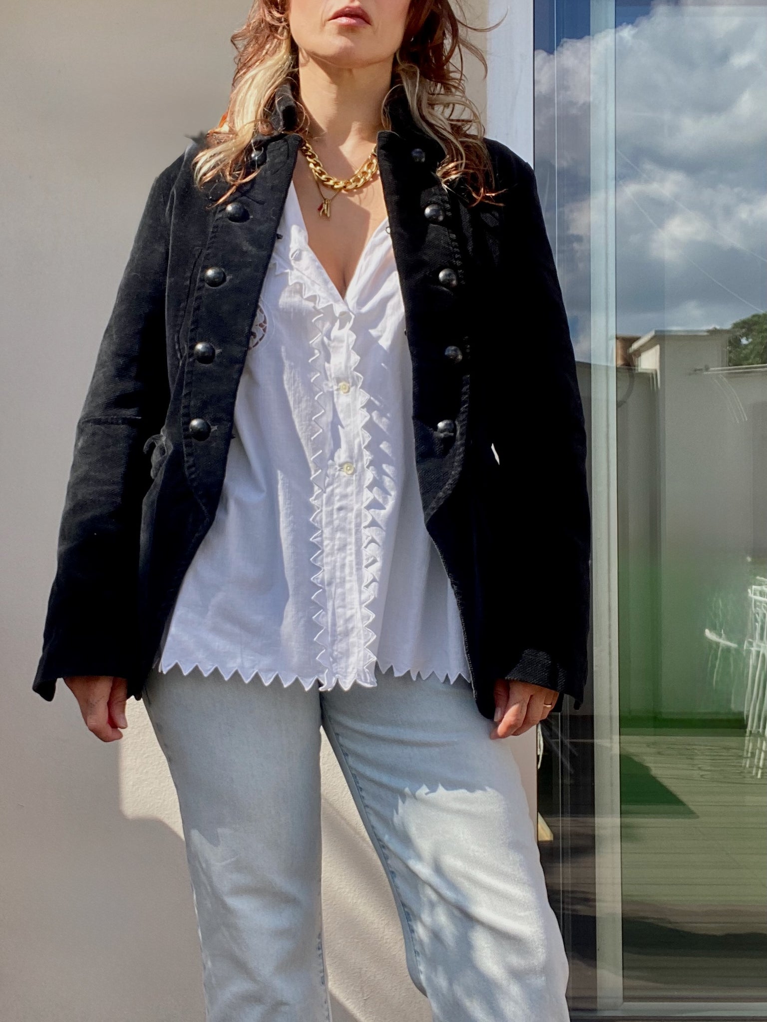 Lady Oscar Y2K Steampunk Jacket