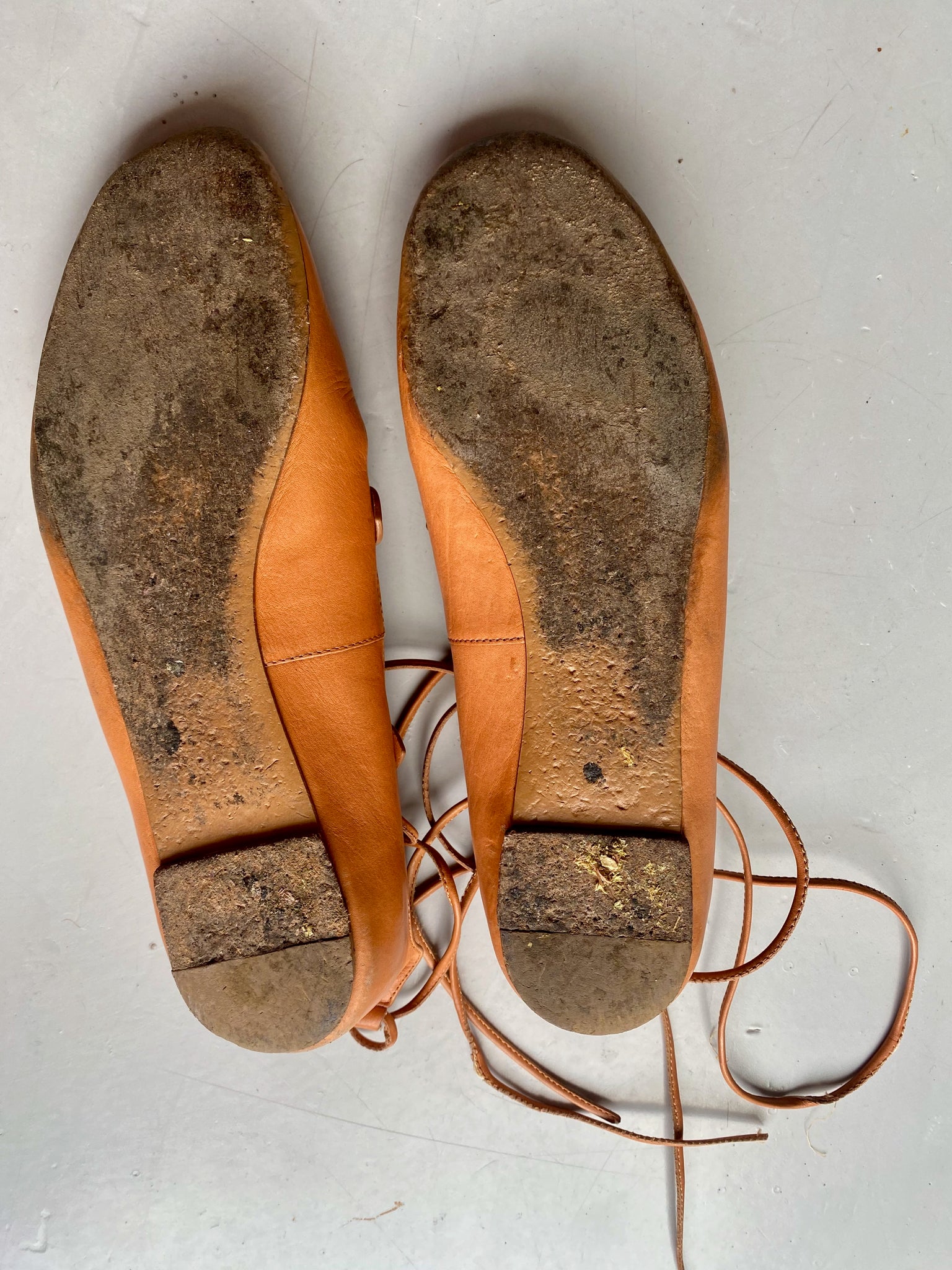 Isabel Marant Lace-up Ballet Flats 40