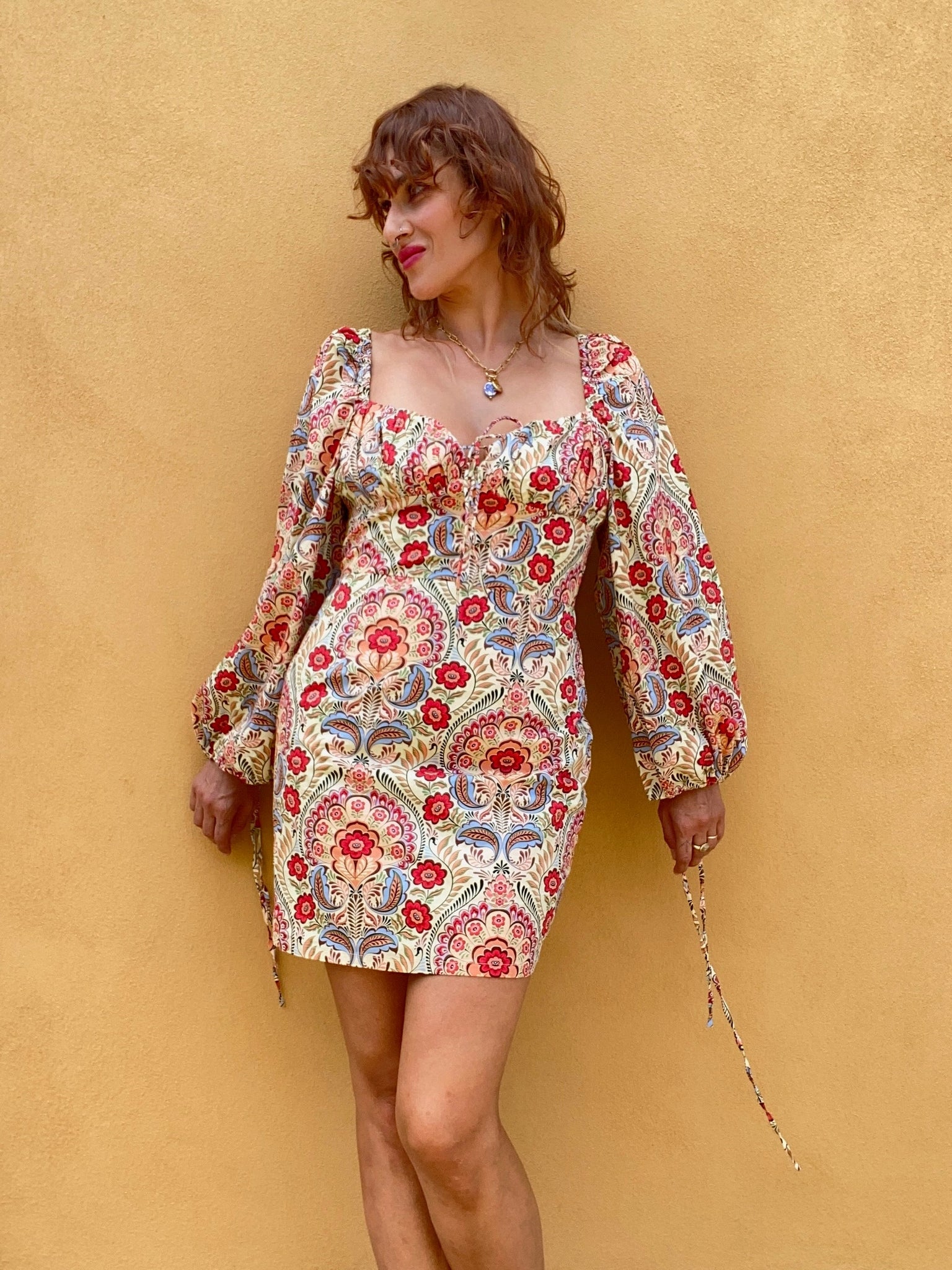 NWT Glamorous Boho Mini Dress