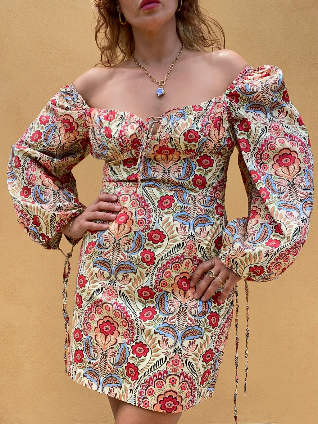 NWT Glamorous Boho Mini Dress