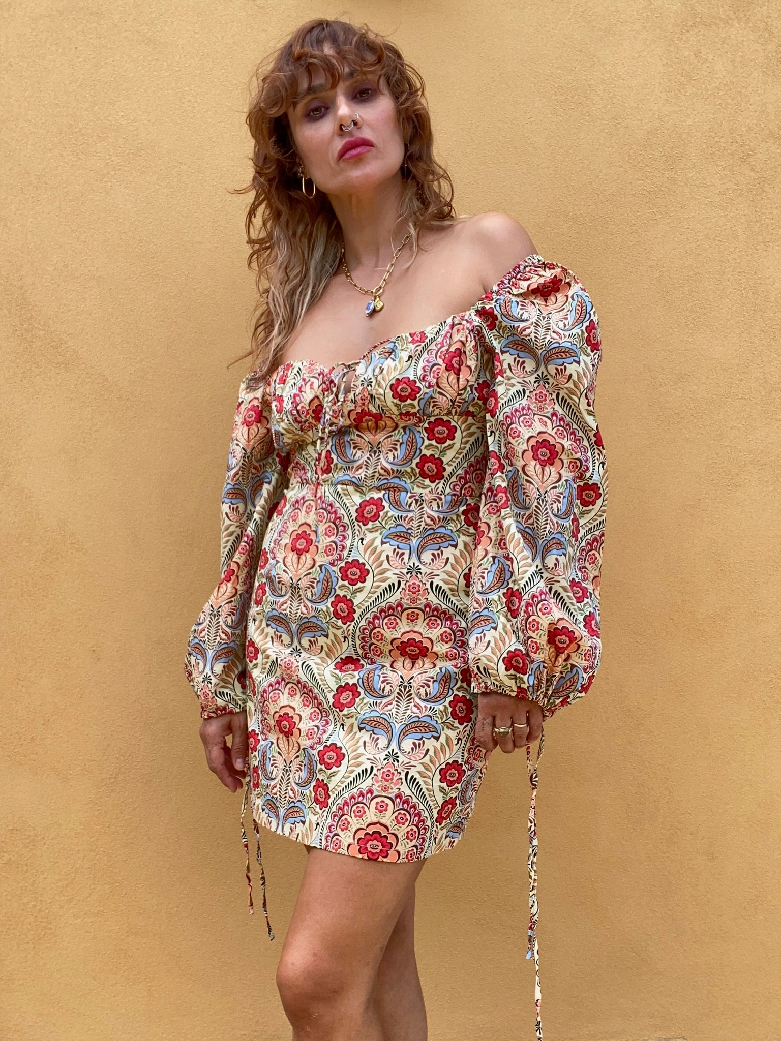 NWT Glamorous Boho Mini Dress