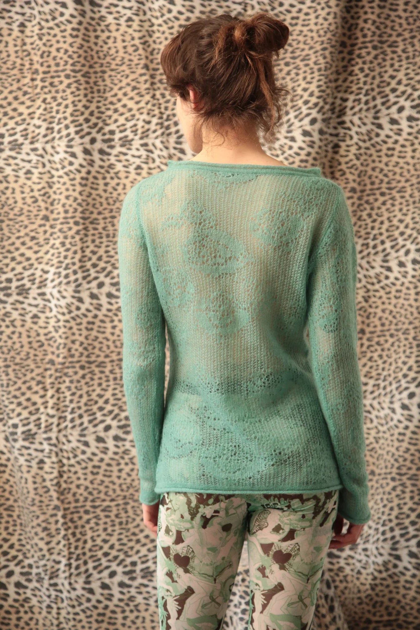 Marco Rambaldi Rose is a Rose Mohair Sweater