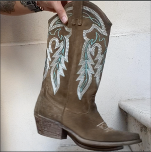 Preloved Leather Cowboy Boots