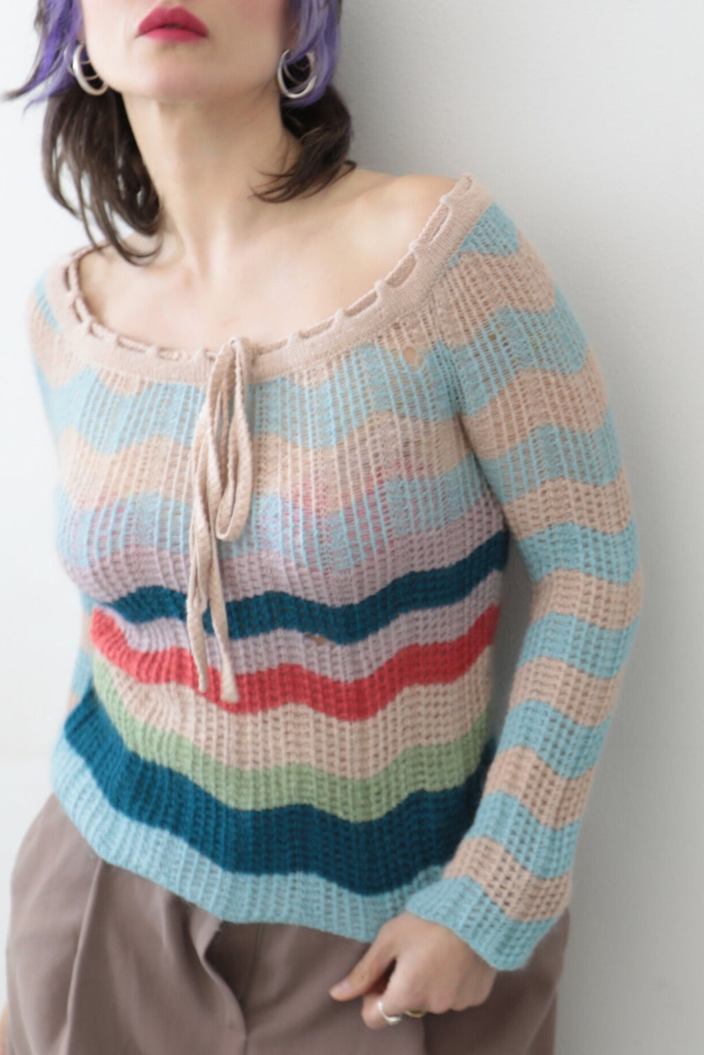 Missoni Vintage Waves Mohair Sweater