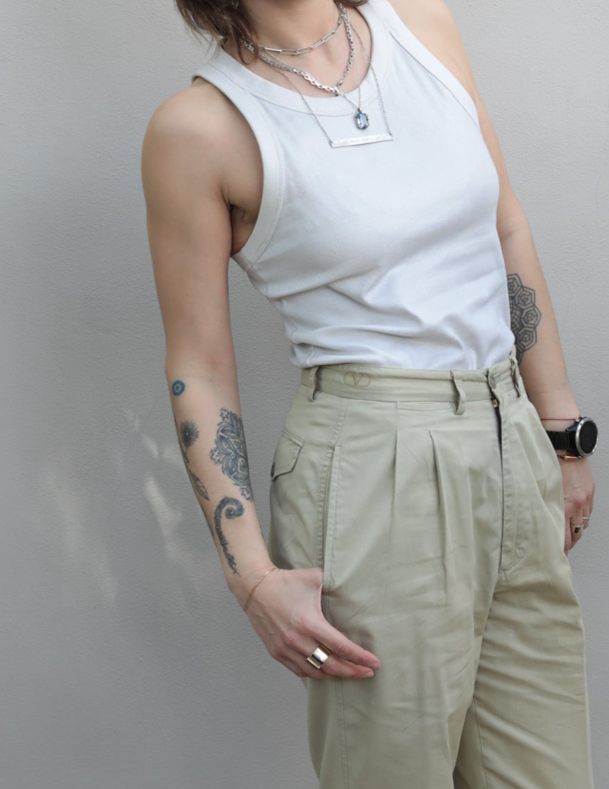 Cotton Rib Tank Top