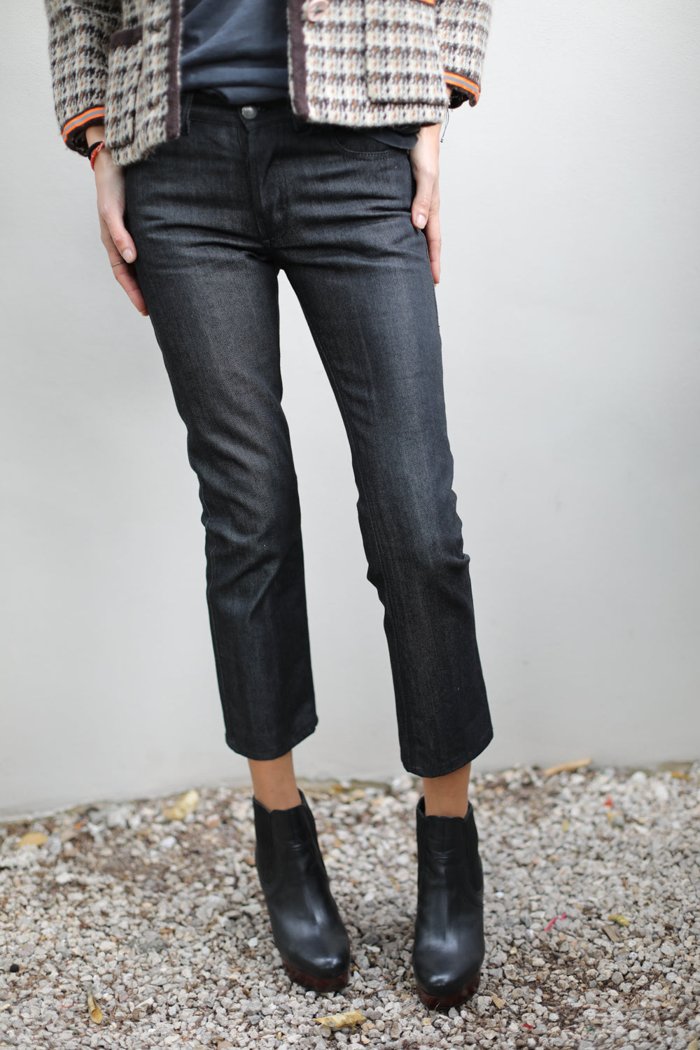 Balenciaga Dark Denim Slim Jeans
