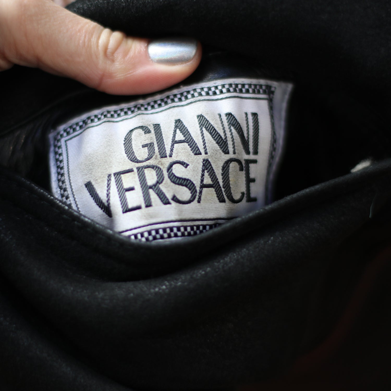 Gianni Versace 90s Unisex Sheepskin Coat