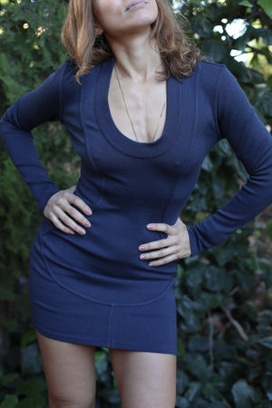 Alaïa Vintage 90s Bodycon Wool Dress