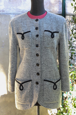 Vintage Lagerfeld x Fendi Bouclé Wool Jacket