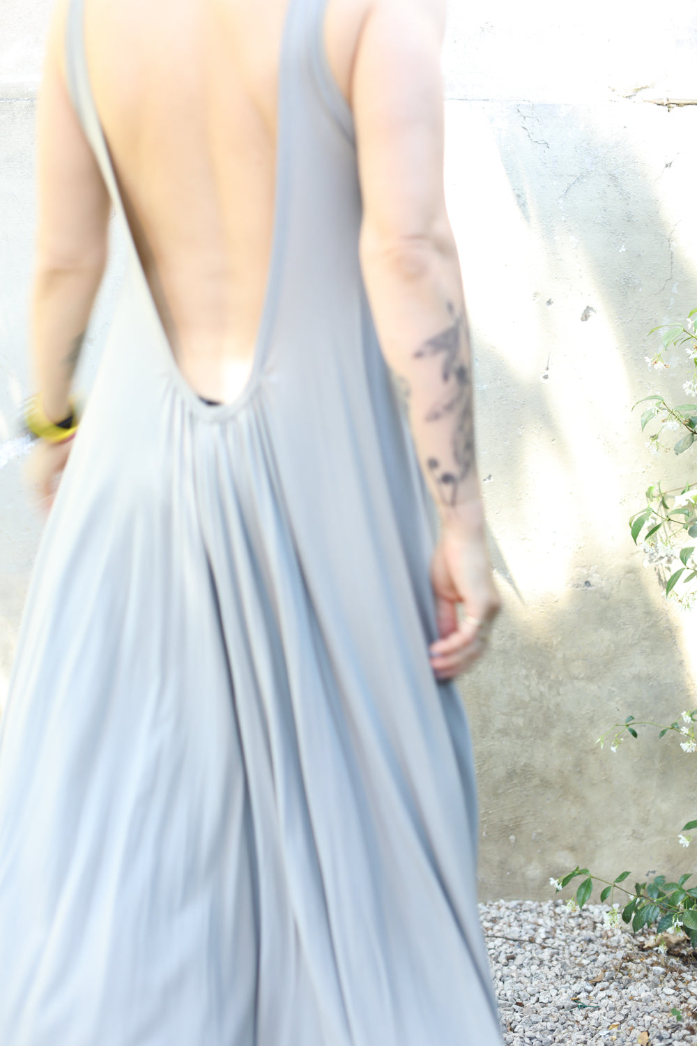 Handmade Sartorial Sage Maxi Dress