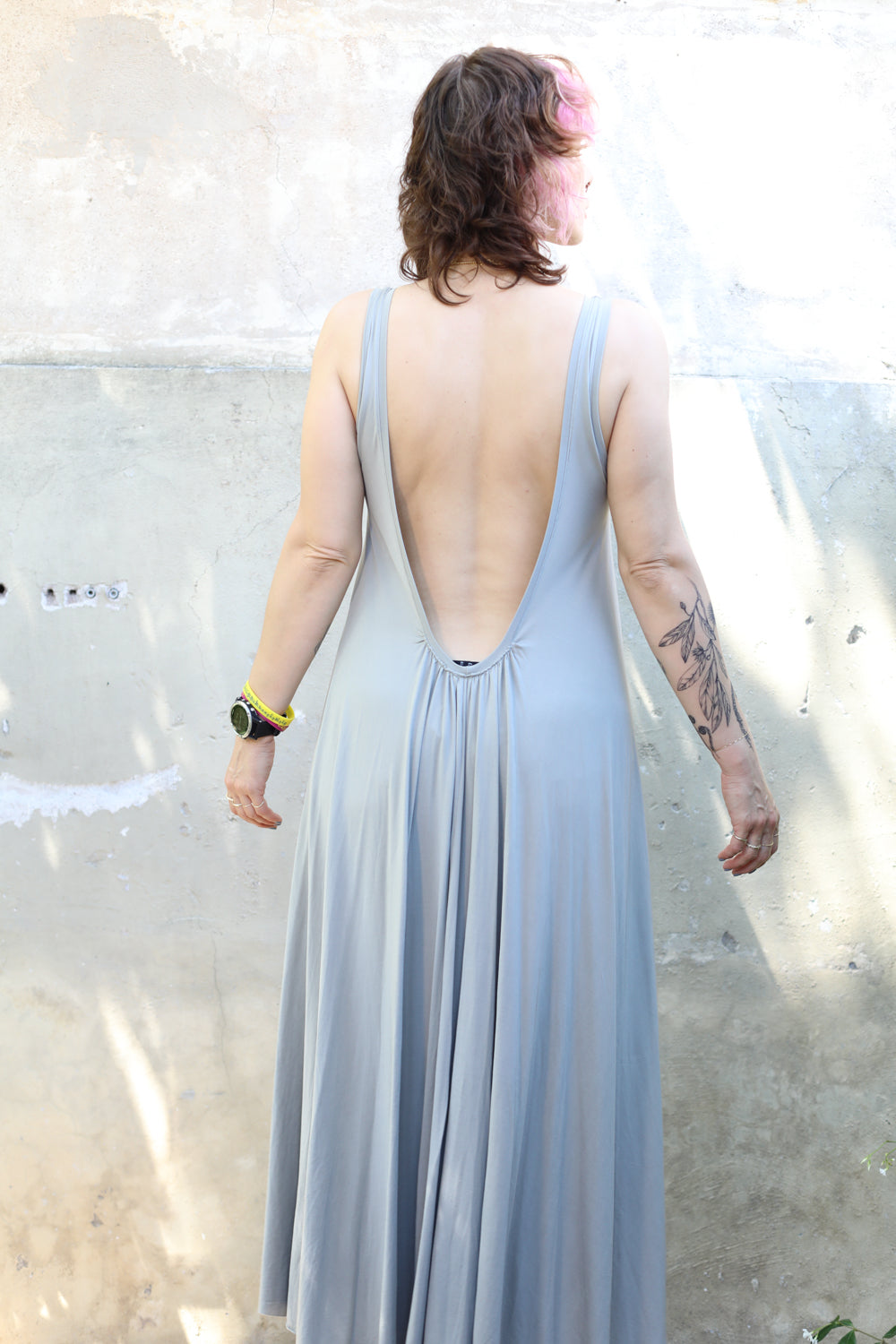 Handmade Sartorial Sage Maxi Dress