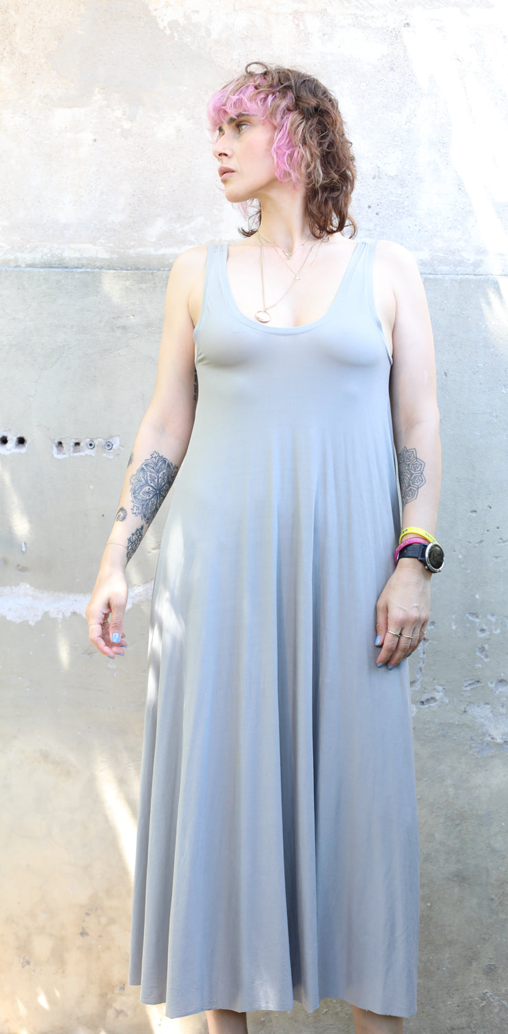 Handmade Sartorial Sage Maxi Dress