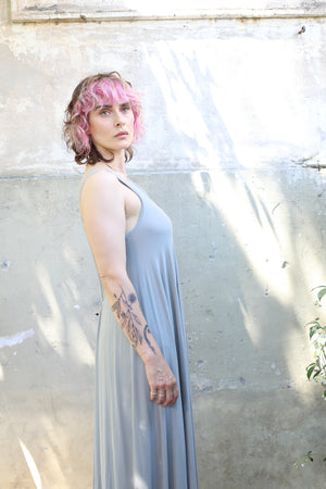 Handmade Sartorial Sage Maxi Dress